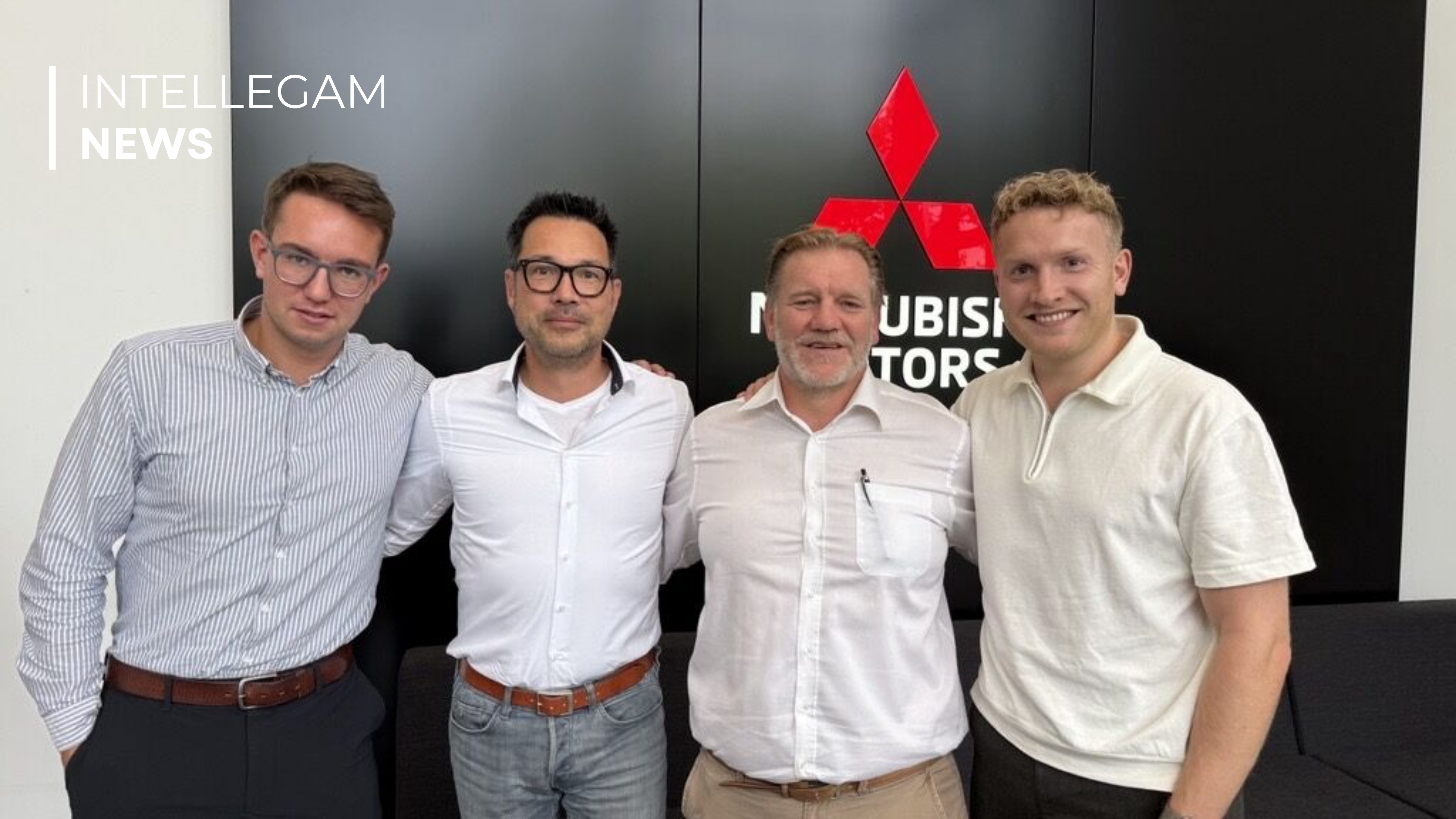 Intellegam team at Mitsubishi Motors