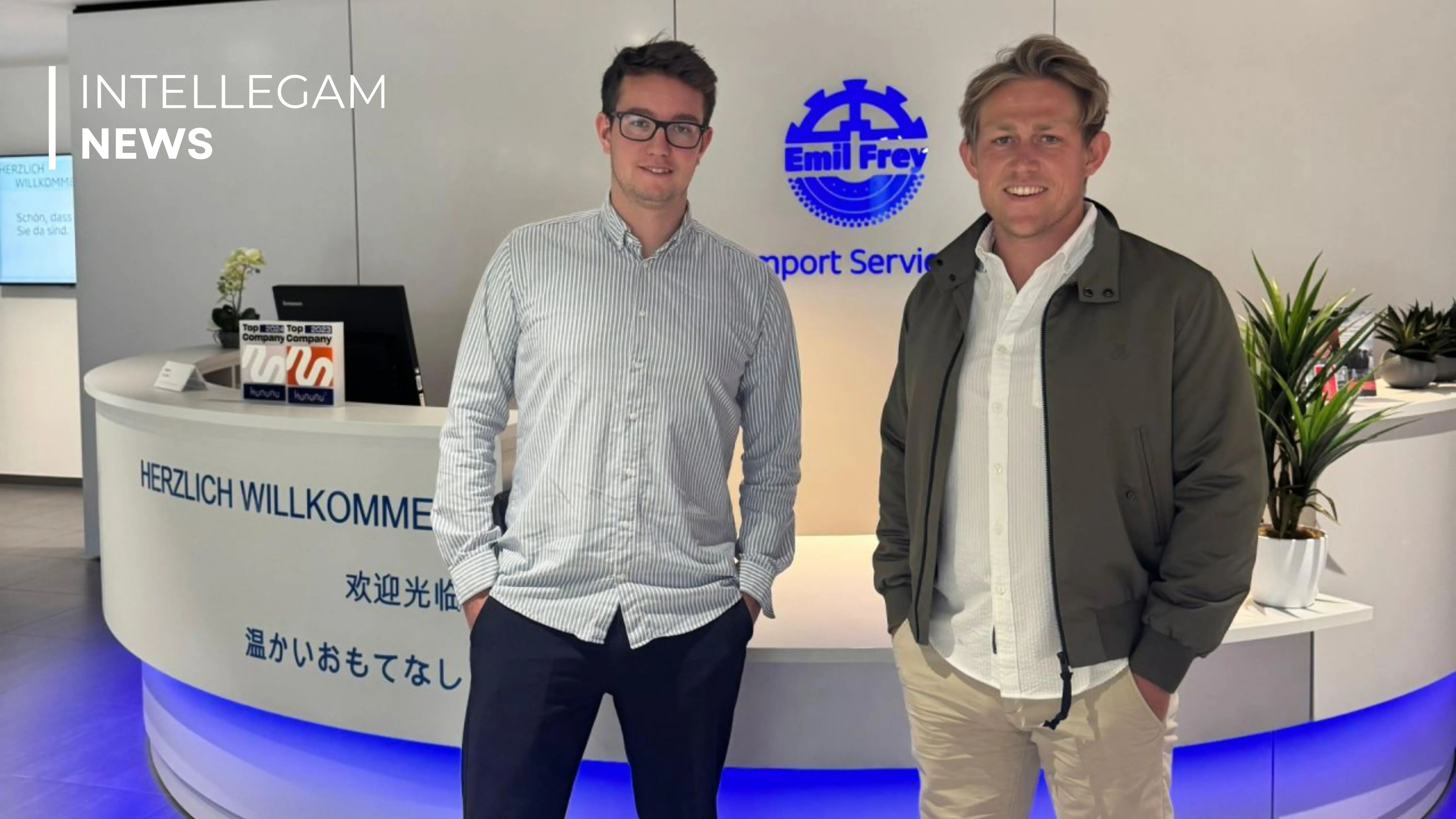 Intellegam team at Emil Frey reception