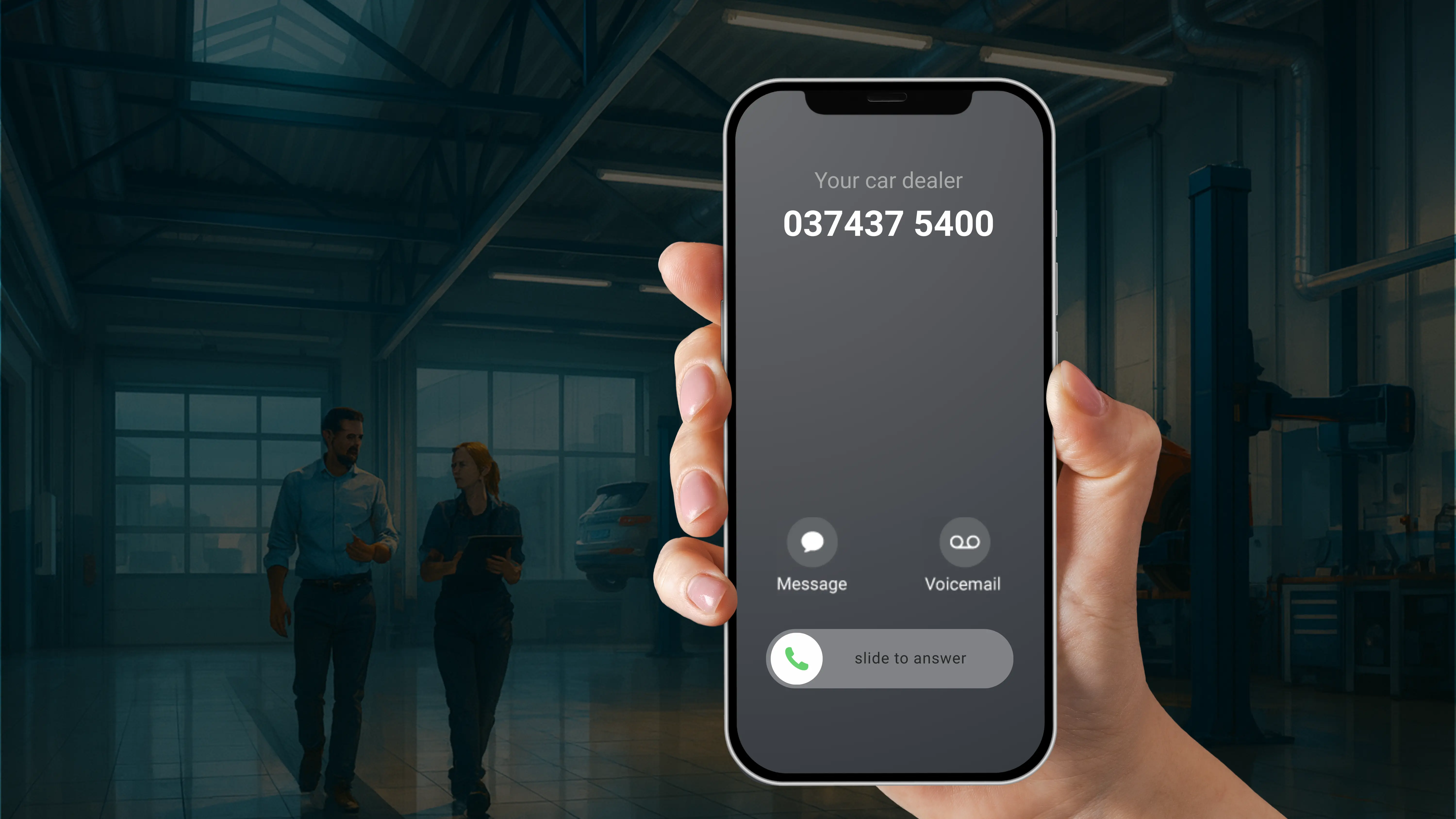 Incoming call interface