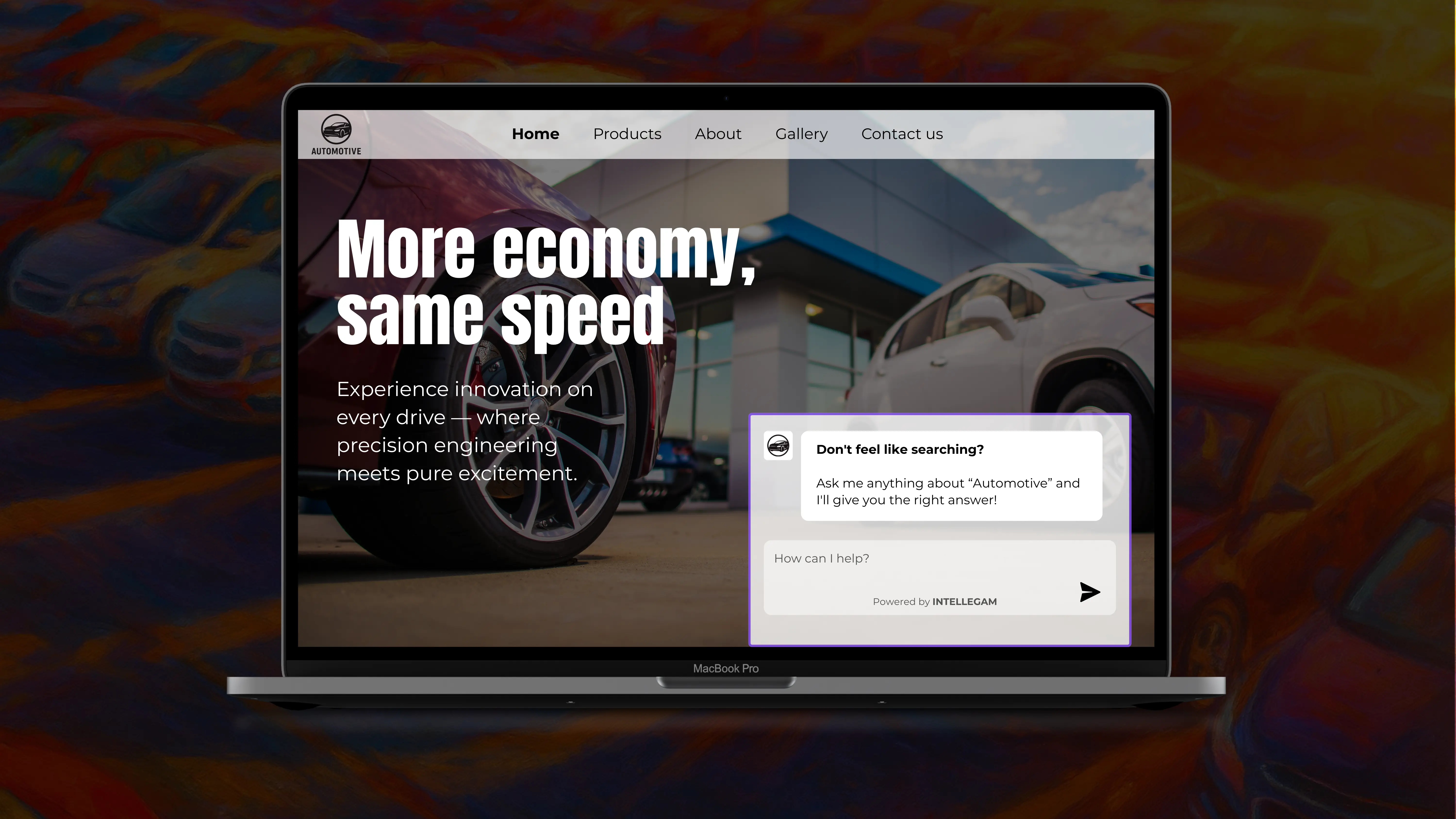 INTELLEGAM AI Assistant Interface
