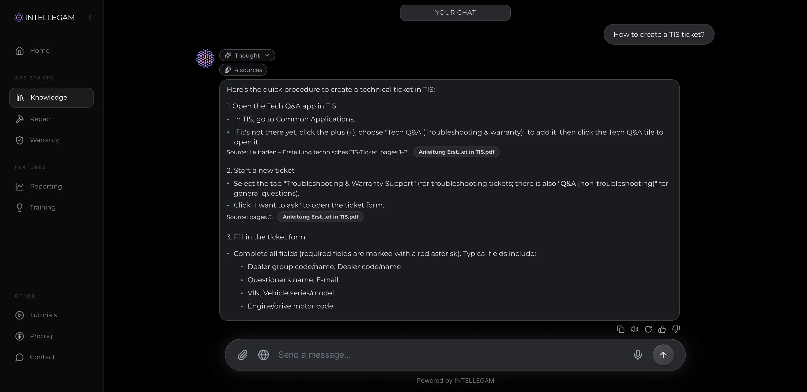 Mockup 03 — The answer